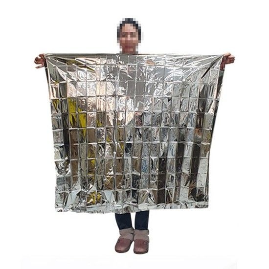 등산필수 안전용품 은박 응급담요 1P 응급담요 비상보온담요 조난시담요 은박담요