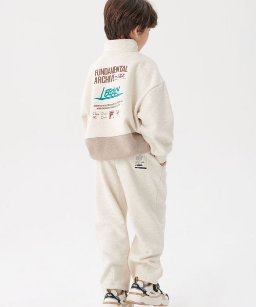 매장정품 휠라 filakids 어반 반집업 라벨포인트 기모세트(FK2FSF4501XOTL)