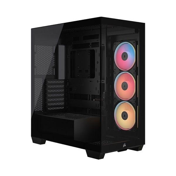 UnKnown CORSAIR 3500X LX-R RGB iCUE LINK 강화유리 미들타워 블랙