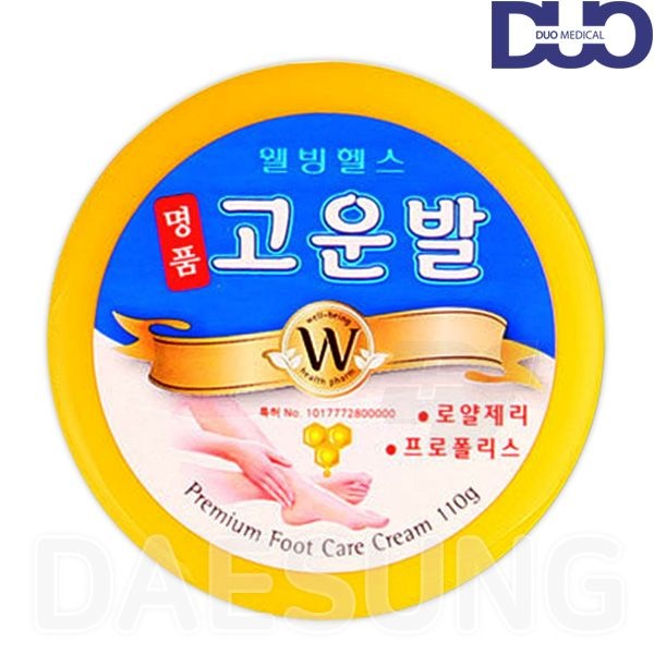 [오늘출발] 웰빙 헬스 고운발 크림 명품 110g 발 뒤꿈치 풋 크림