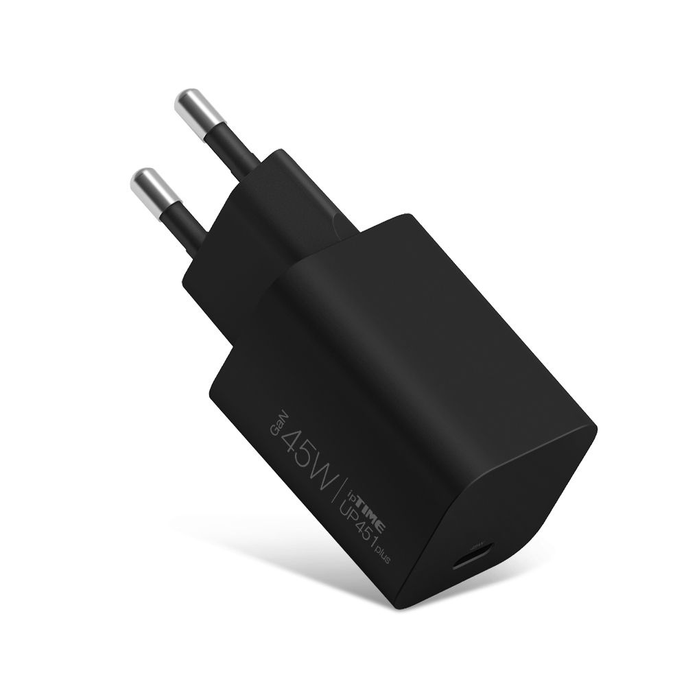 아이피타임 ipTIME UP451 Plus C GaN 45W 블랙 초고속 충전기 / 케이블포함