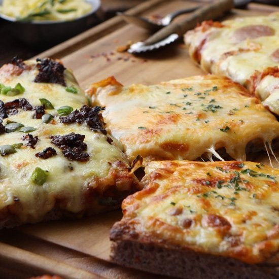 피자알볼로 알볼로피자 4종 총 12팩(안창살3팩,김치흑돼지3팩,마르게리타3팩,페퍼로니베이컨3팩)