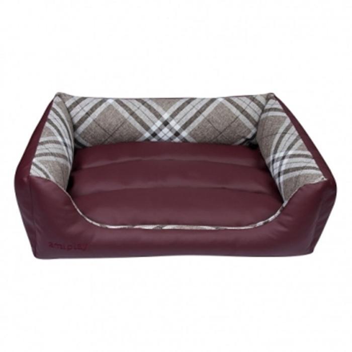 버건디컬러 소형견용 사각방석 소형 A981211 대형방석