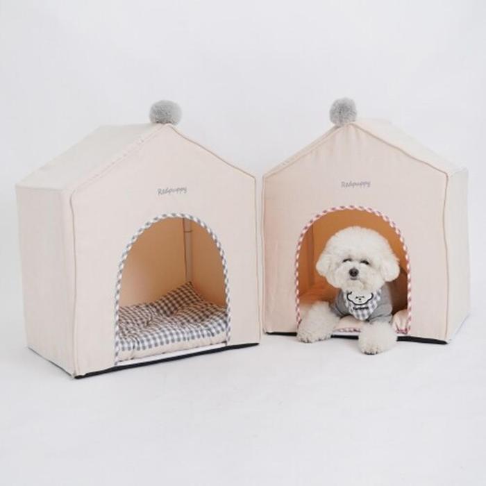 사각 텐트형 소형견전용 하우스 A908420 겨울강아지집
