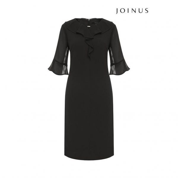 [조이너스]시스루 진주 러플카라 원피스-JF23OP1111439A 298932