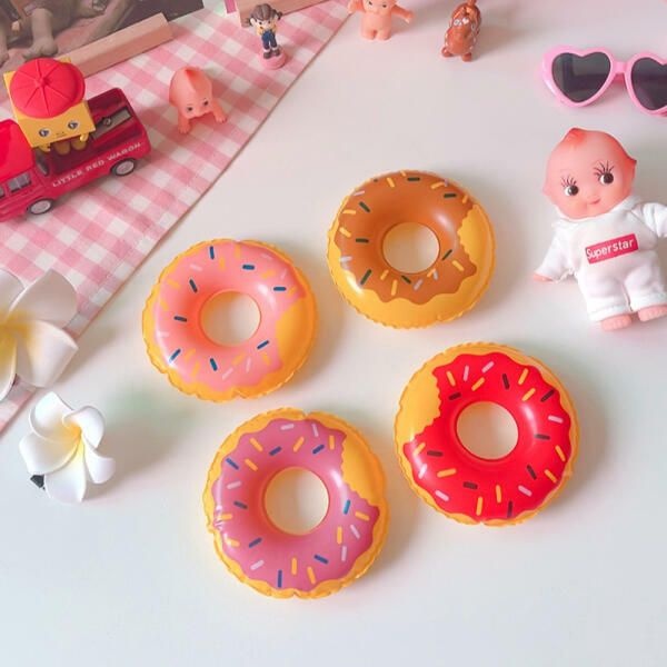 아트박스 (현대Hmall) 아트박스/올패턴 인형용 미니 도넛 튜브(2개 1세트)