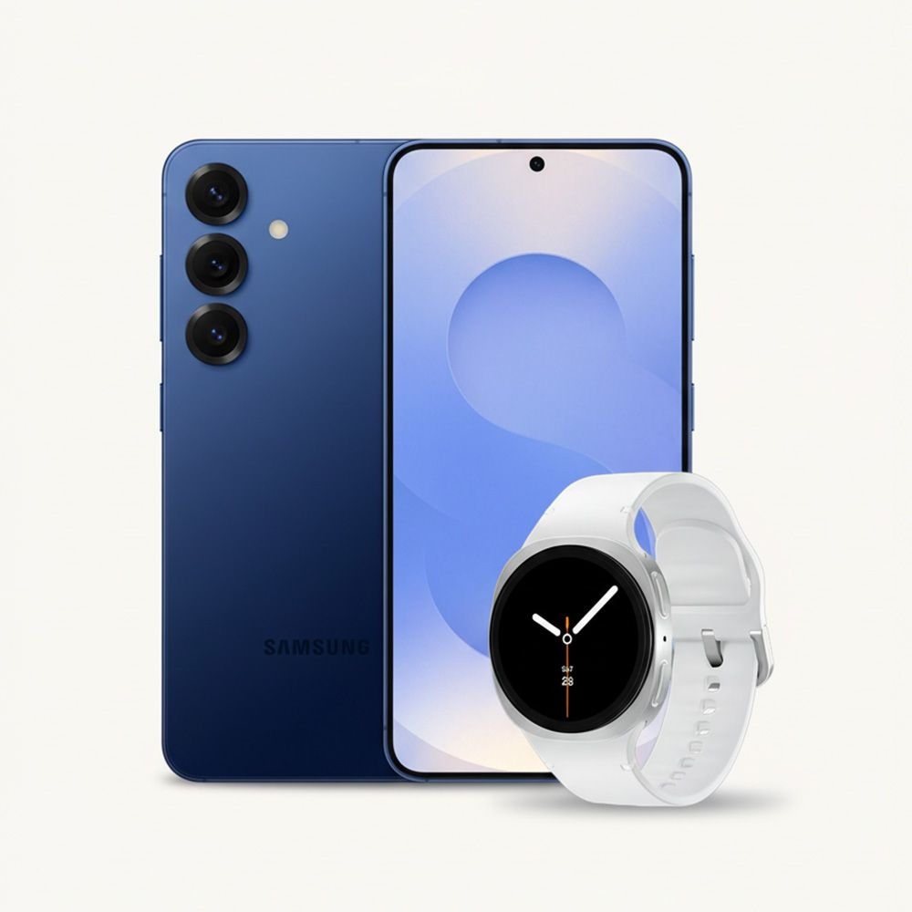 삼성전자 ★LGU+ 번호이동 공시약정 갤럭시 S25 워치8 40mm 5G 프리미어 슈퍼 요금제 전용 특가패키지