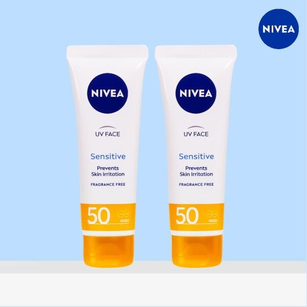 [니베아] [유통기한 임박특가]  선 영에이지 크림 50ml x 2개 (유통기한 2024.10.01)