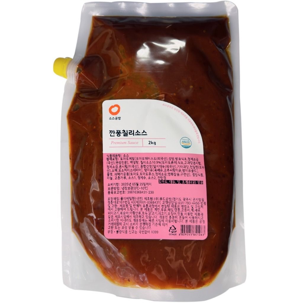 소스공방 깐풍칠리 소스 (2Kg)