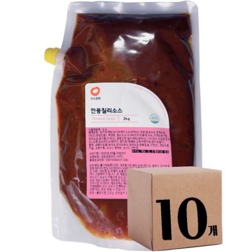 소스공방 깐풍칠리 소스 (2Kg 10개)