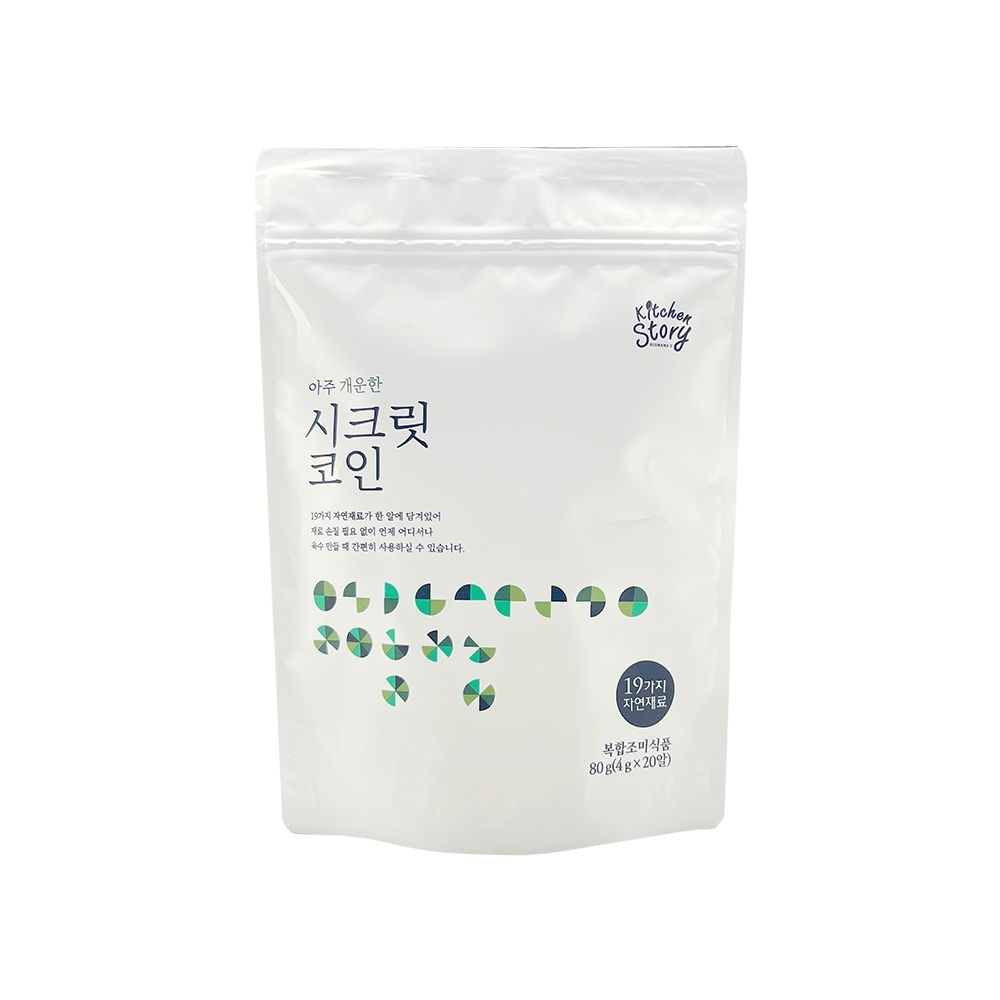 [오늘출발] 키친스토리 빅마마 이혜정의 아주 개운한 시크릿코인 4g x 20알 x 1팩