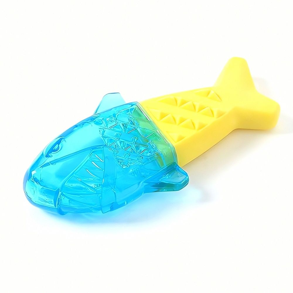 강아지 얼음 장난감 물고기 모양 애완견 완구 수조 생선 피 규어 개 팔이 해양 생물 애견