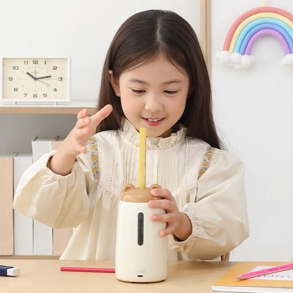 노르잇 자동 연필깎이 점보 전동 자동상승
