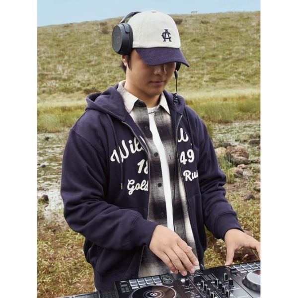 <매장정품> 탑텐 TOPTEN 공용 플리스 그래픽 후드 집업 MSF4TC3904 183839