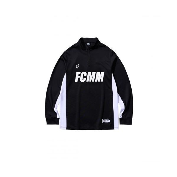 에프씨엠엠 FCMM SPORT 프로 빅로고 하프집업 - 블랙 FC901100BK 334341 [매장상품]