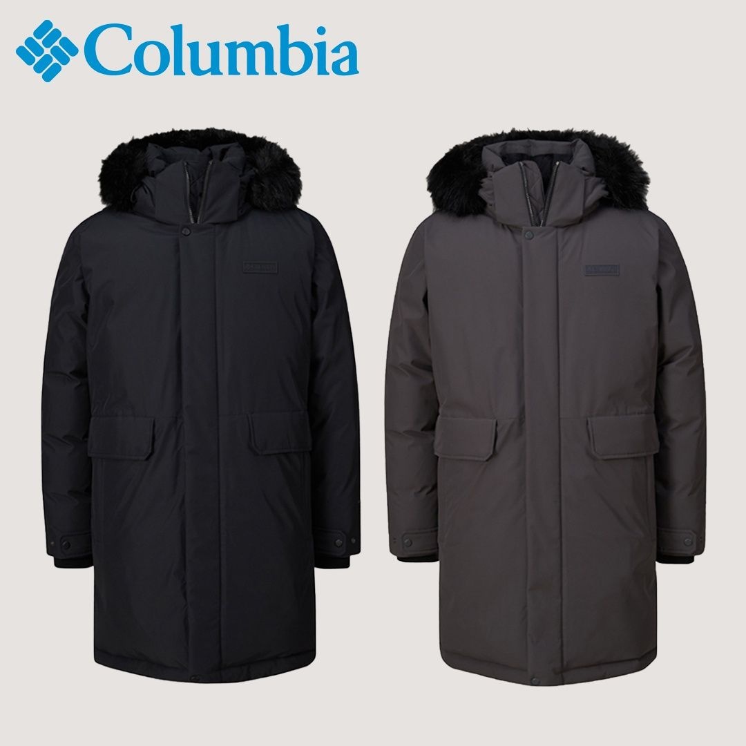 [롯데백화점] 컬럼비아 [남성] 아이스 리저브 롱 구스다운 자켓 YMP354 LE1218412105