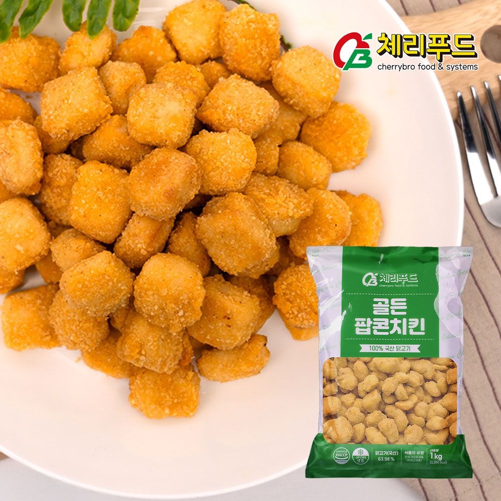 골든팝콘치킨 1kg 콜팝 팝콘 치킨 순살 너겟 : 롯데ON