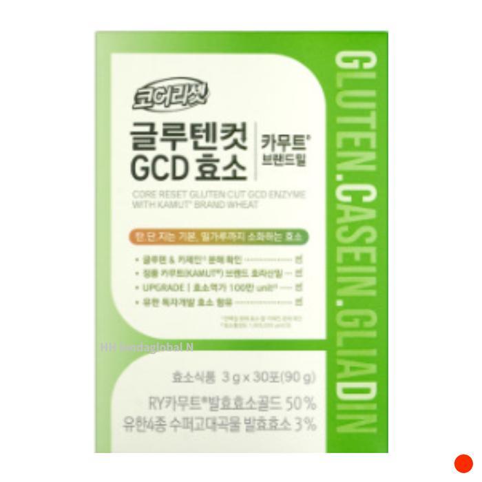 뉴오리진 코어리셋 글루텐컷 GCD 효소 소화 추천 30포