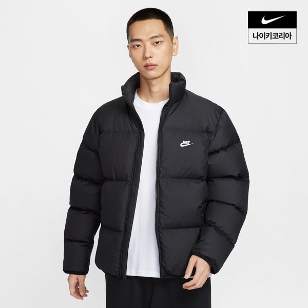 [나이키]스포츠웨어 클럽 남성 써마 핏 패딩 재킷  IB2976-010 : 롯데ON