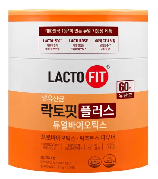 락토핏 플럿스 듀얼바이오틱스 2g 200포