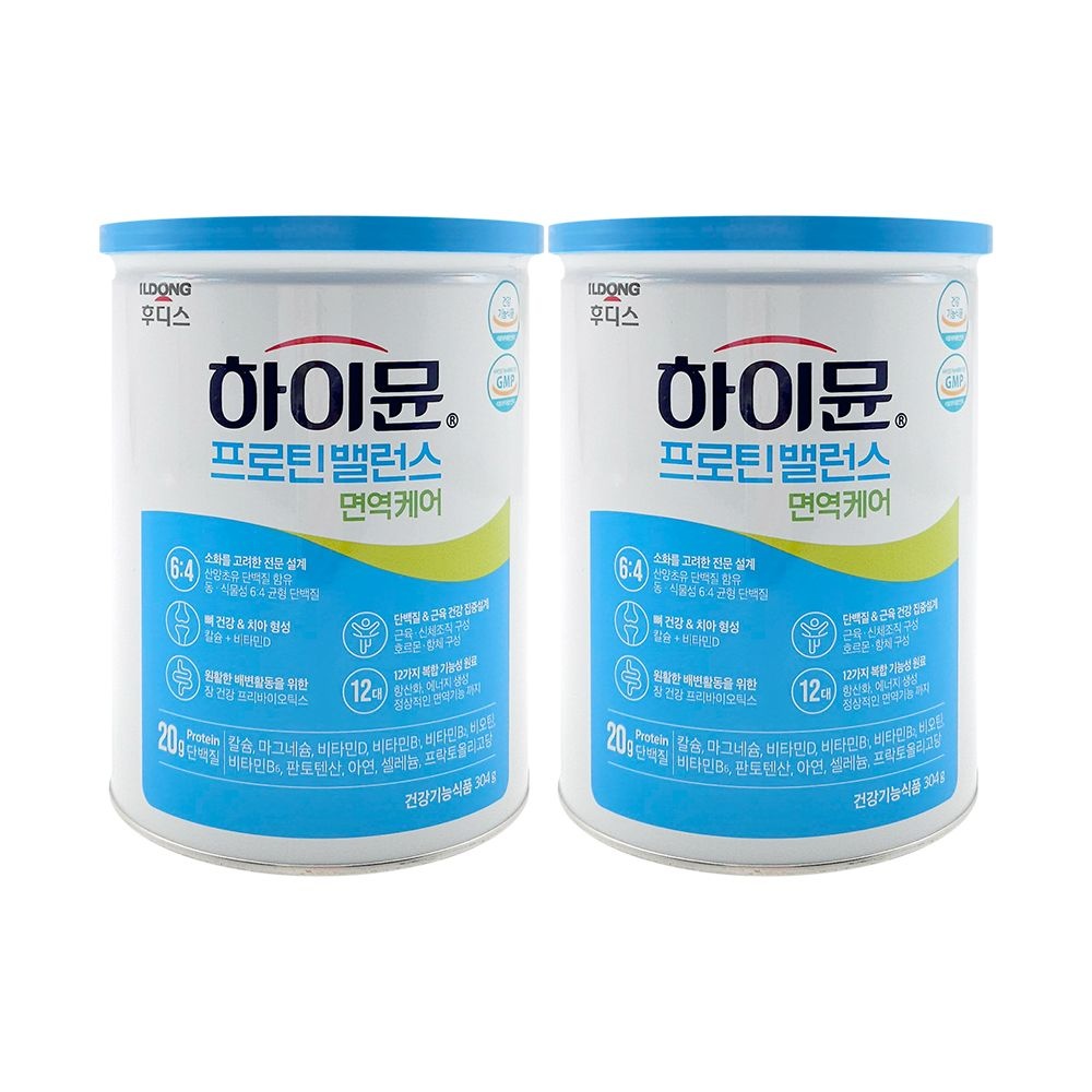 하이뮨 프로틴 밸런스 면역케어 304g x 2통