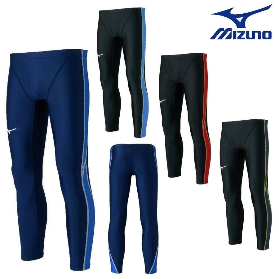 [해외] 미즈노 수영복 남자 9부 스포츠 레깅스 25FW N2MBC550 스트림피트