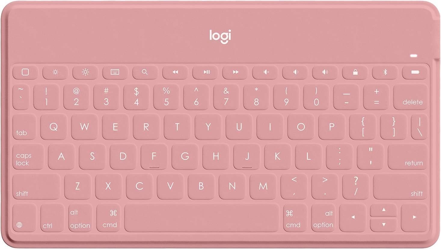 [해외] 로지텍 키즈투고 울트라 무선 블루투스 아이패드 키보드 핑크