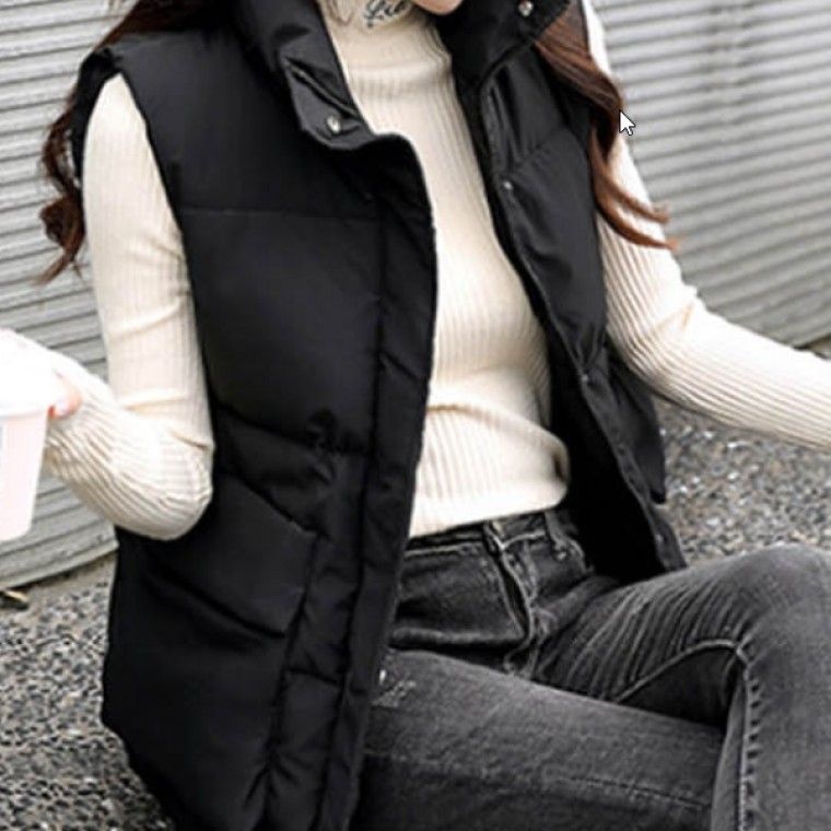 리더스도매 겨울철 여성 패딩 조끼 강추위 데일리 아우터로 활용하기 좋은 트렌디 경량 베스트