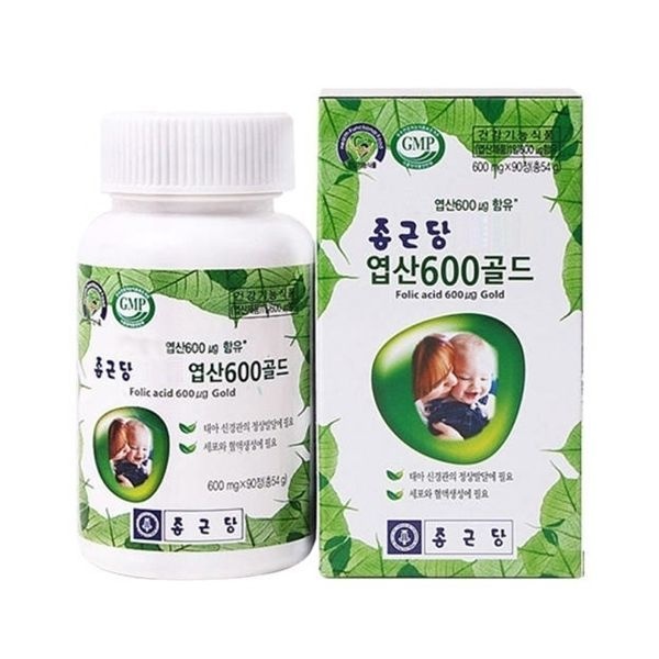 종근당건강 엽산600골드