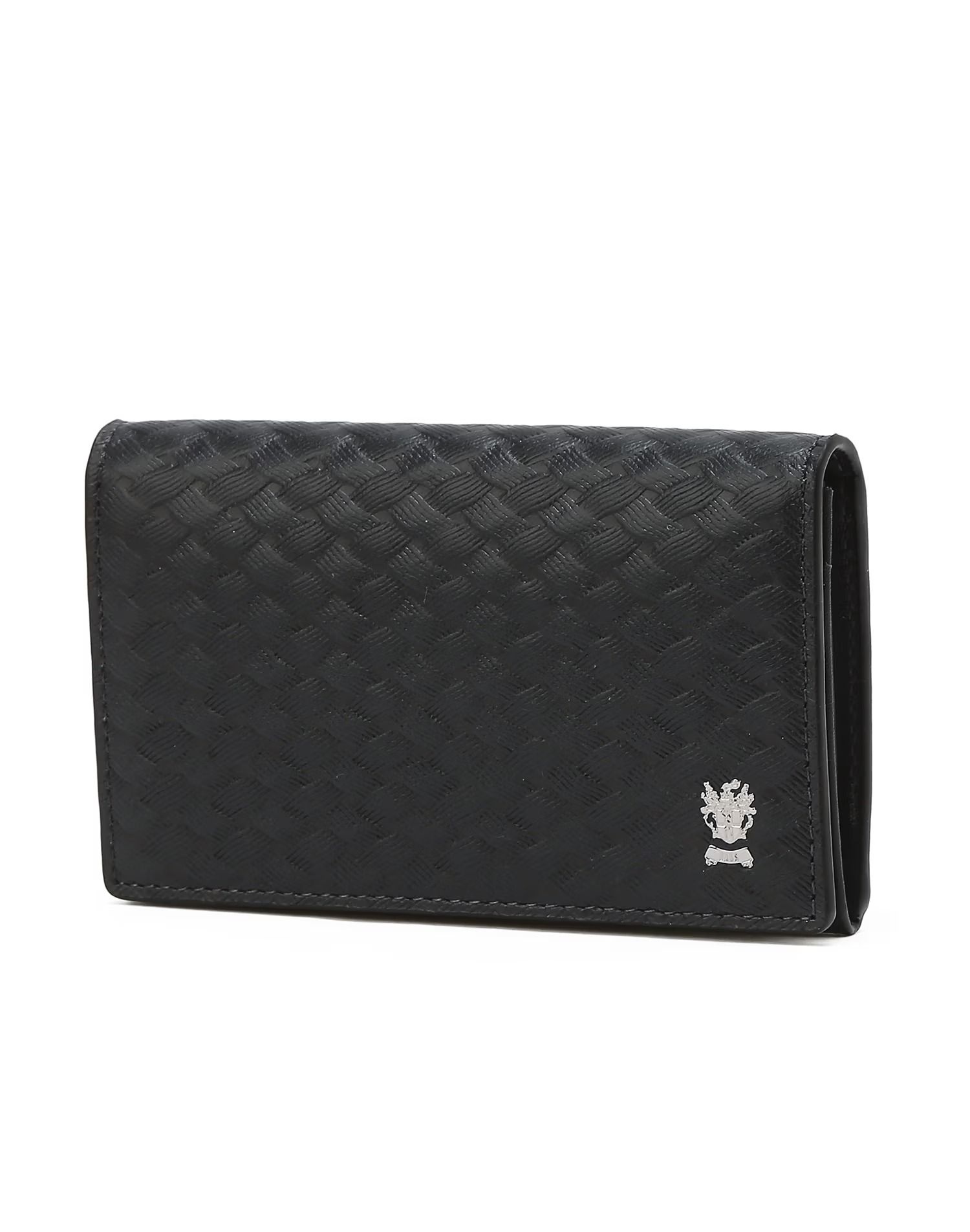 닥스 DAKS 네이비 짜임패턴 소가죽 카드지갑 DBHO5E830 337701