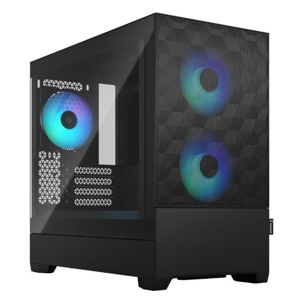 FRACTAL DESIGN Pop Mini Air RGB Clear 강화유리 미니타워 블랙