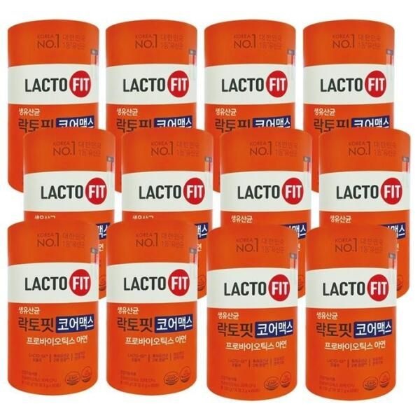 [셀러허브 식품] 종근당건강 락토핏 생유산균 코어맥스 12통 CZ