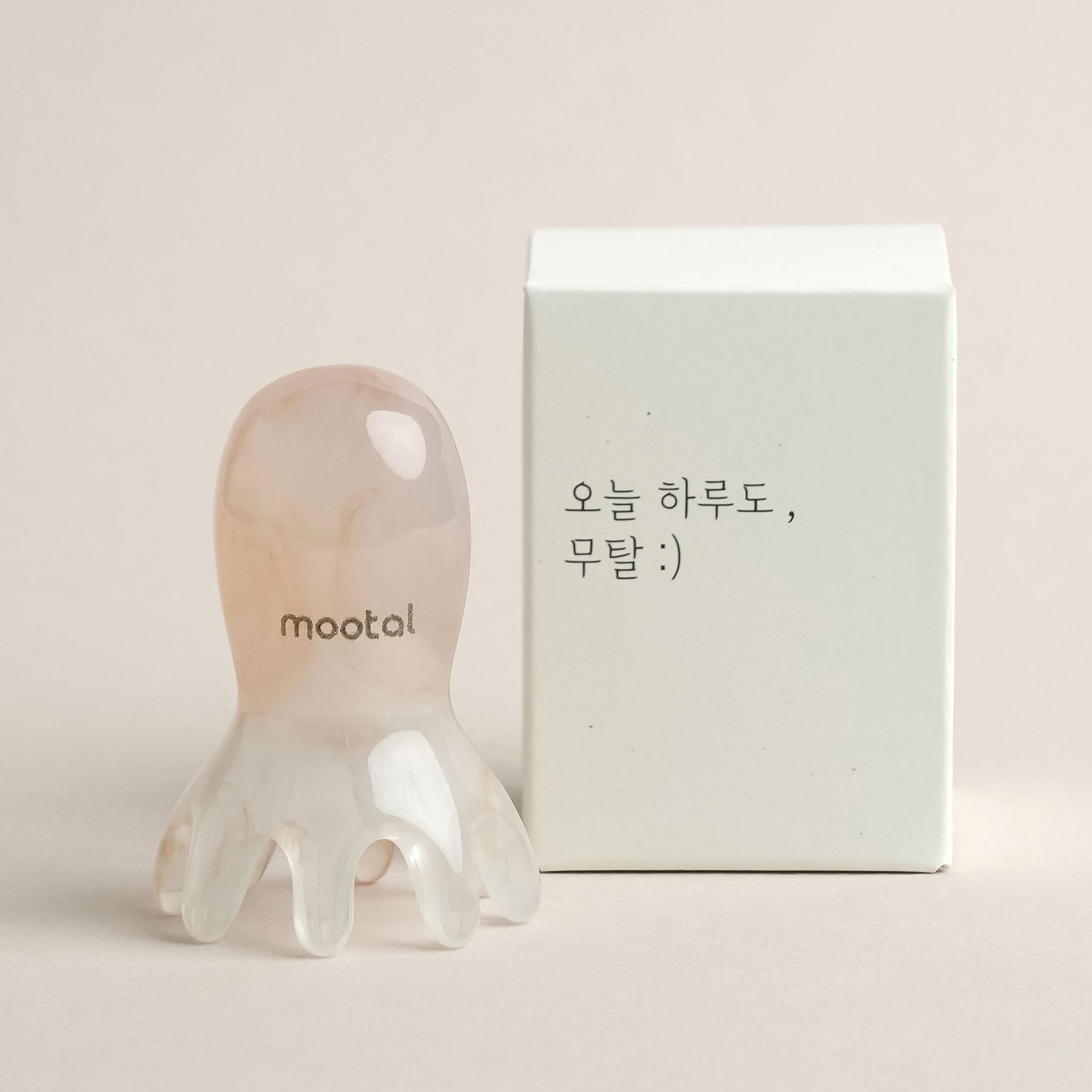 무탈 두피 괄사 마사지 승모근 마사지기 문어