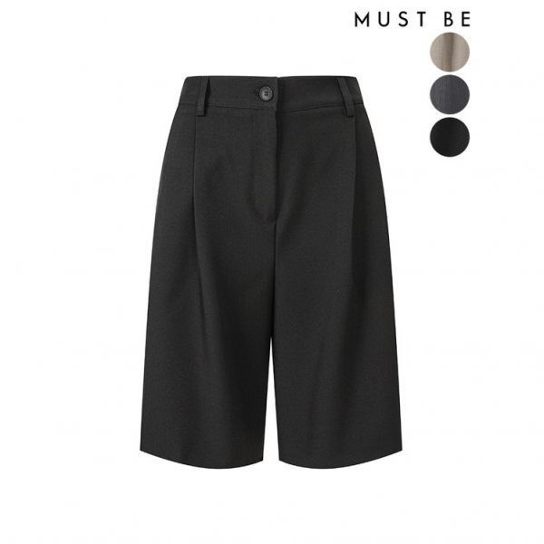 머스트비 여성 스판 큐롯 6부 반바지825334