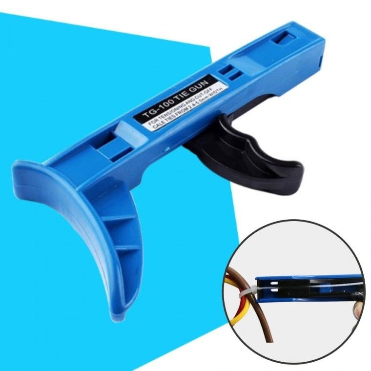 중국 OEM 케이블타이 묶기 절단 타이건 전선정리 고정용 작업툴-타이건.케이블.전선타이도구.케이블타이작업기.자