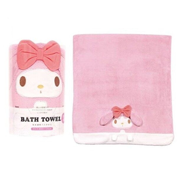 스케이터 [스케이터]고품질 마이멜로디 캐릭터 비치타올 바스 타월 수건 대형 캐릭터 바스 WFHB202