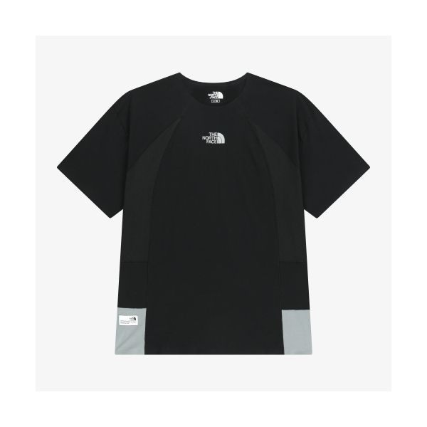 <매장정품> THE NORTH FACE 노스페이스 NT7UR52J 화이트라벨 스피드온 반팔 라운드티 BLACK 703641