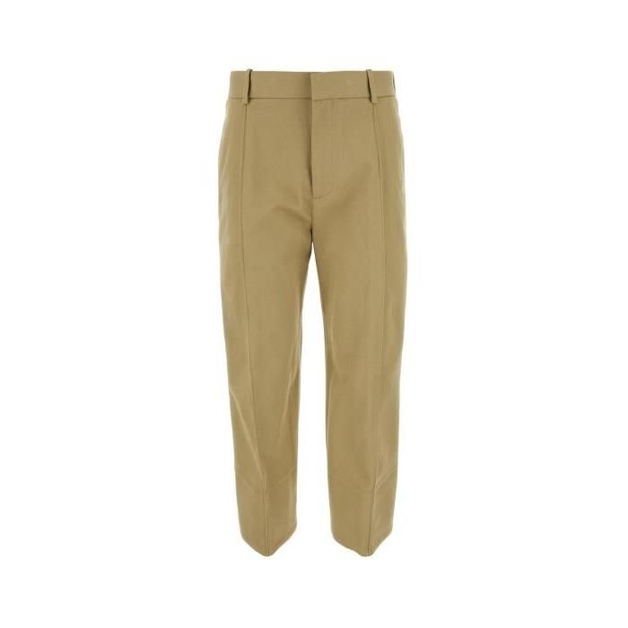 보테가베네타 25 FW 보테가 베네타 크롭 스트레이트 레그 코튼 팬츠 771735V1YO0