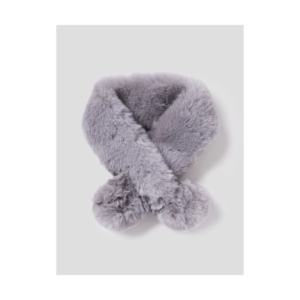 브랜드정품 에잇세컨즈 8SECONDS 페이크퍼 머플러 그레이 285573