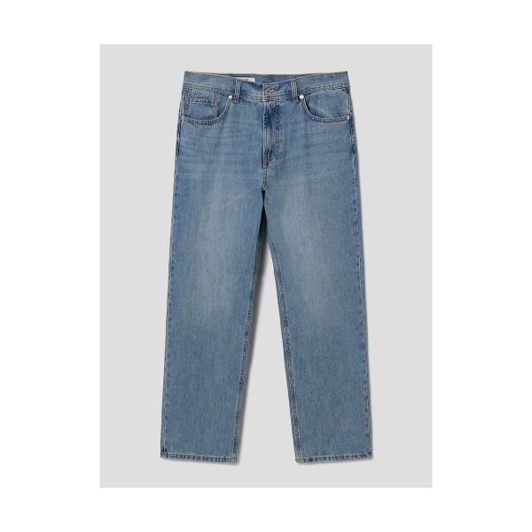 <매장정품> 에잇세컨즈 8SECONDS 속기모 루즈테이퍼드핏 데님 팬츠 블루 424X21FPDP 463704