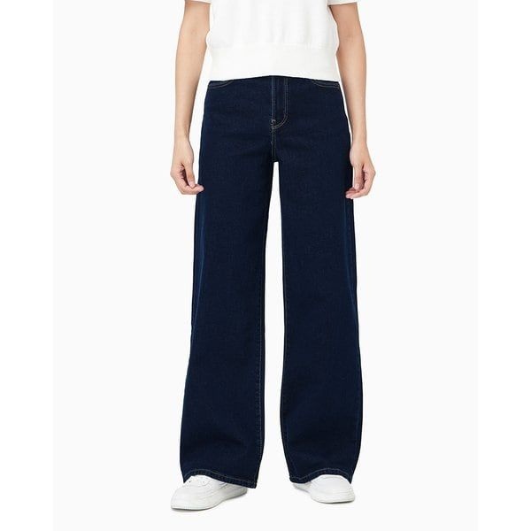 브랜드 캘빈클라인 Calvin Klein Jeans 여성 와이드 린스 원시 데님47D905G 648782