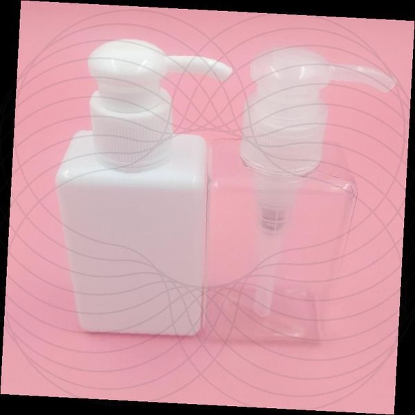 제이엔티인터내셔날협력사 여행용 샴푸 로션 펌프 공병 투명 사각 원형 휴대용 세면용품 리필 용기 화장품 보관 욕실