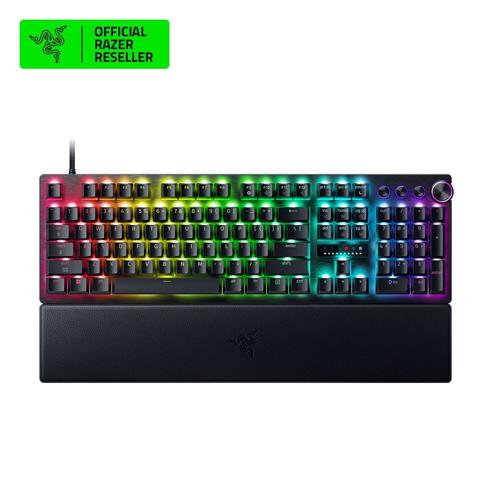 레이저코리아 헌츠맨 V3 프로 8KHz 한글 게이밍 키보드 Razer Huntsman V3 Pro 8KHz KR
