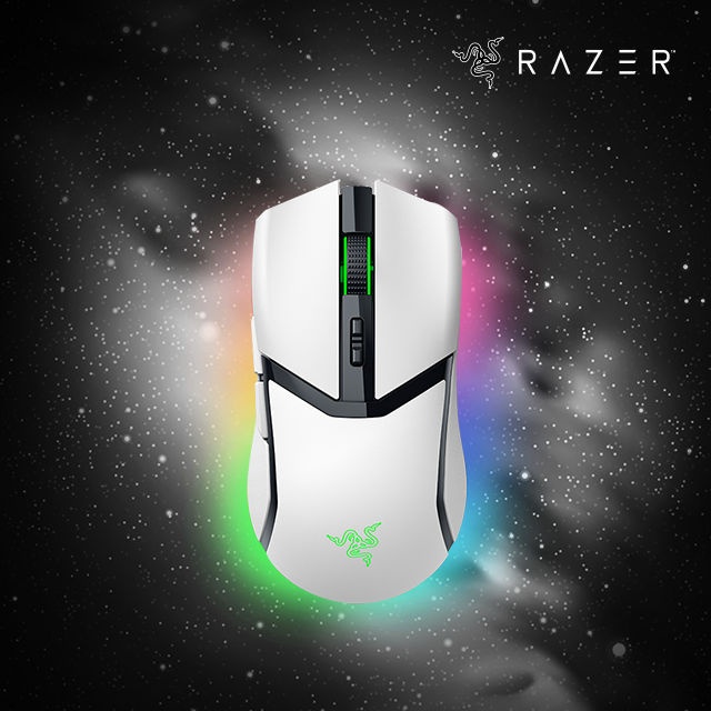 레이저코리아 코브라 프로 화이트 무선 게이밍 마우스 Razer Cobra Pro White