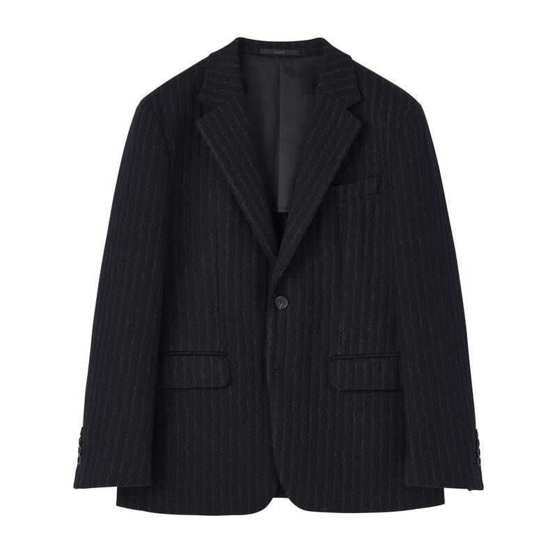 맨잇슈트 [백화점 정품] 맨잇슈트 가을 겨울 클래식 스트라이프 파워스판 콤비자켓 재킷