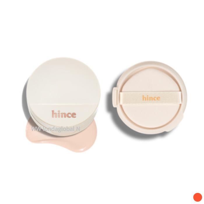 한국화장품제조 힌스 세컨 스킨 글로우 쿠션 본품리필 21호 아이보리