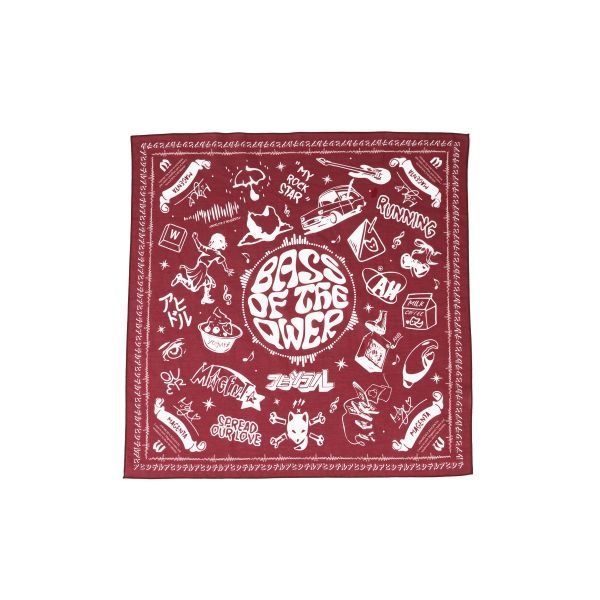 ANOBLIR 매장정품 ANOBLIR 베이시스트 반다나 [레드]