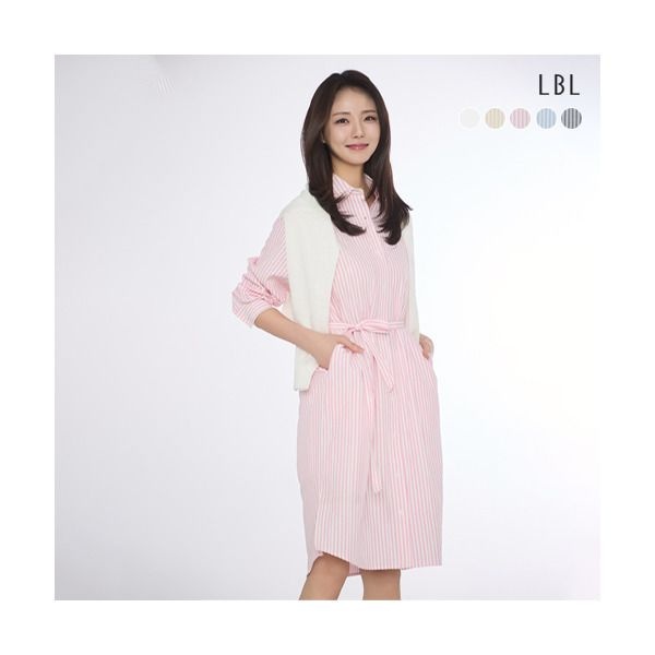 엘비엘 [LBL] 25 SUMMER 시어서커 롱셔츠 2종