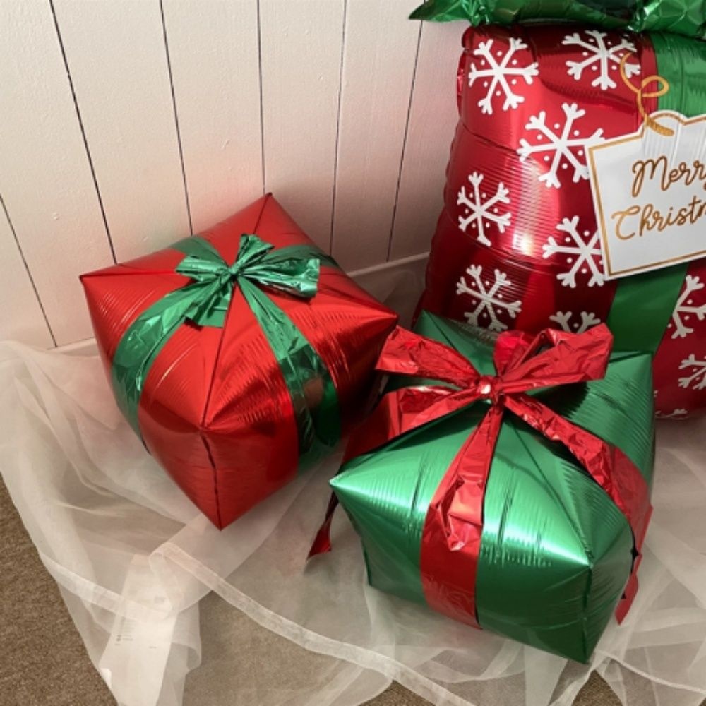 큰손할인 협력사 선물상자 풍선 크리스마스 파티 대형 포토존 연말 성탄절 데코