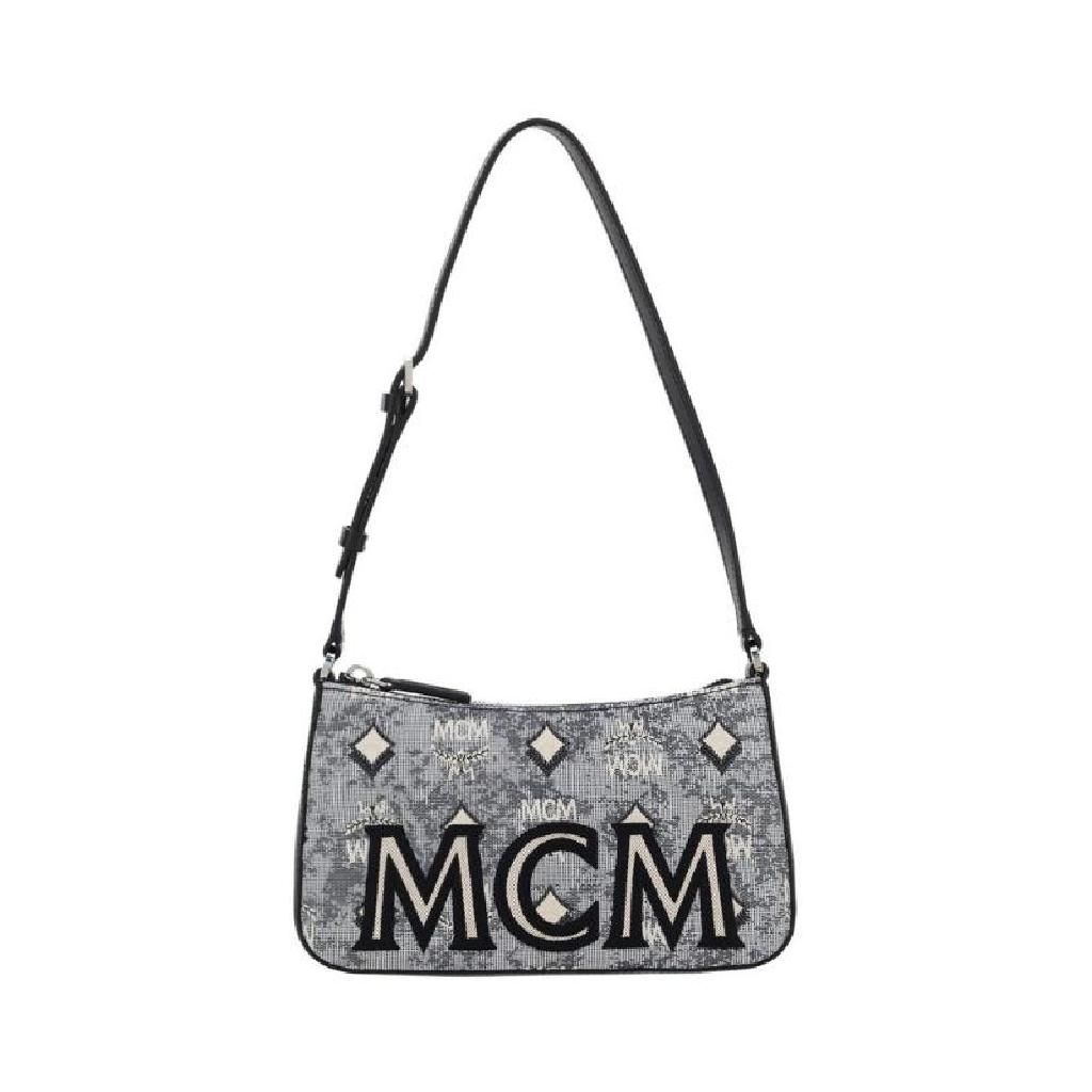 엠씨엠 MCM 아렌 빈티지 모노그램 자카드 숄더백 MWSBATQ01 EG TP942712655